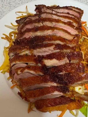 ½ Knusprige Ente Chop Suey mit versch. Gemüse
